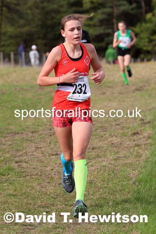 Girls under-15s 2022 NEHL Druridge Bay, Northumberland, Sunday, October 9th. Photo: David T. Hewitson/Sports for All Pics